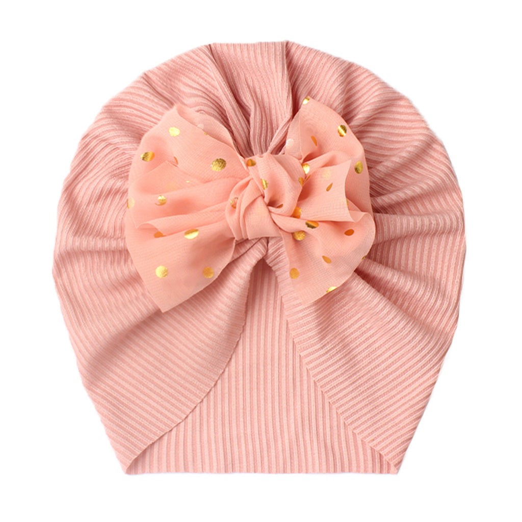 Newborn Cute Bow Turban Cap
