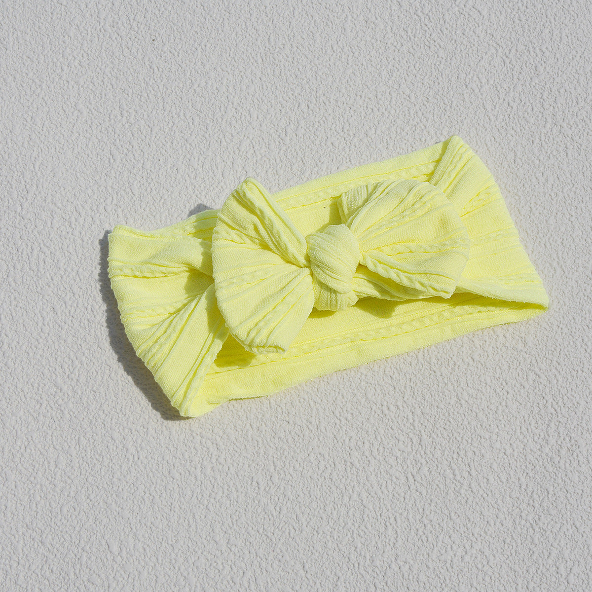 Baby Cute Solid Color Bow Hair Band