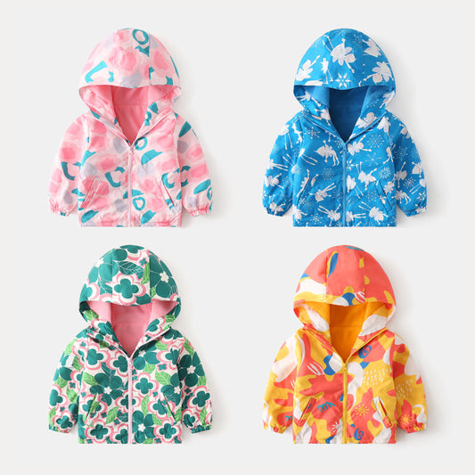 Autumn And Winter Waterproof Plus Velvet Windbreaker Printing Coat Polar Fleece Assault Cotton Coat Thickened And Warm