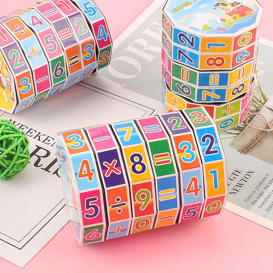 Cylindrical Digital Rubik'S Cube Children'S Rubik'S Cube Educational Toys
