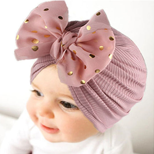 Newborn Cute Bow Turban Cap