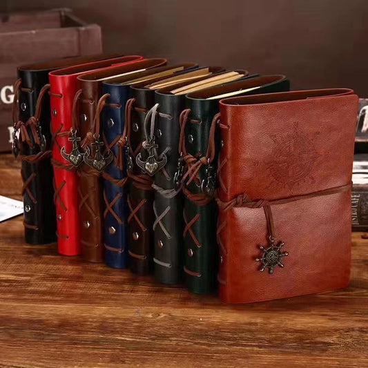 Vintage Pirate Loose-Leaf Notebook Kraft Paper Notebook