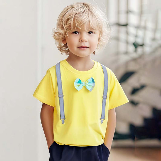 Kids Toddler Boys Casual Short Sleeve T-Shirt