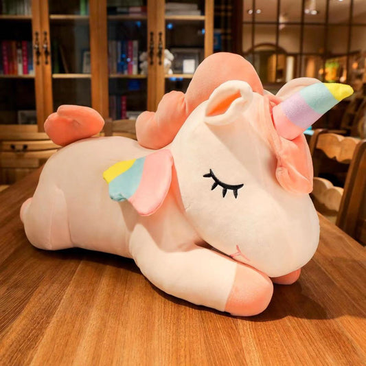 Cute Plush Rainbow Unicorn Doll