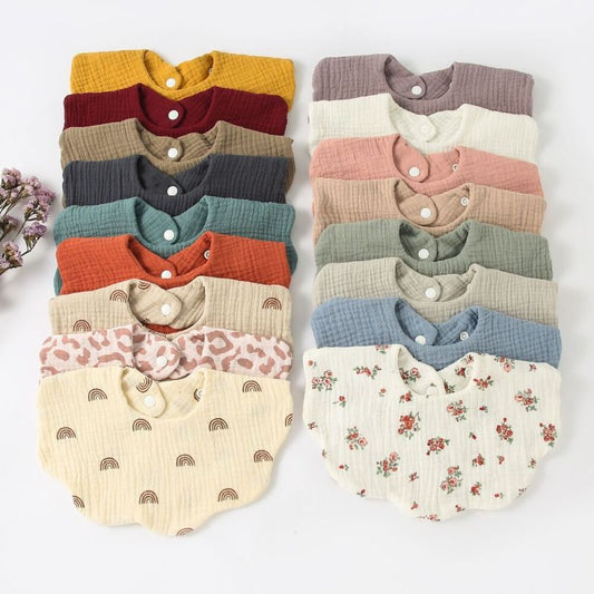 Toddlers Newborn Baby Printed Bib Burp Cloth