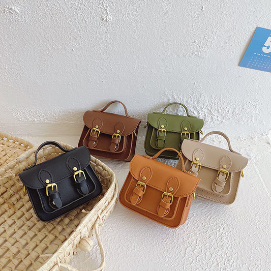 Kids Unisex Fashion Casual Cute Crossbody Handle Bag