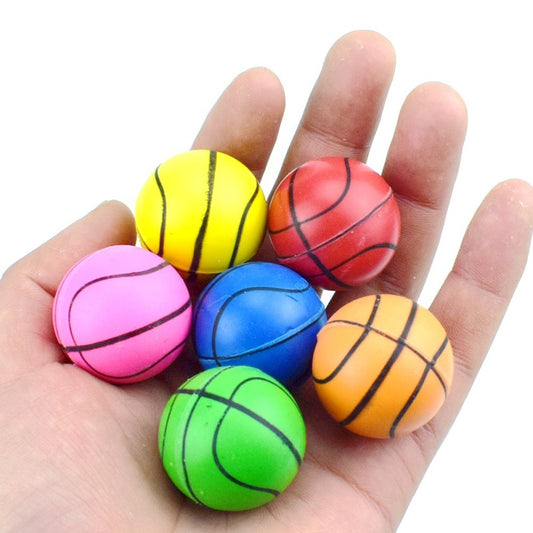30Mm Basketball Bouncy Ball Toy