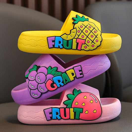 Kids Unisex Casual Cute Thick-Soled Flat Slippers