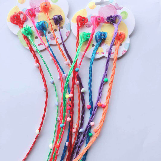 6Pcs/Set Women Girls Hair Clip Claw Wig Ponytail Hair Accessories