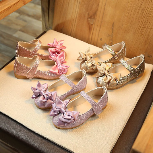 Girl'S Fashion Bow Princess Shoes
