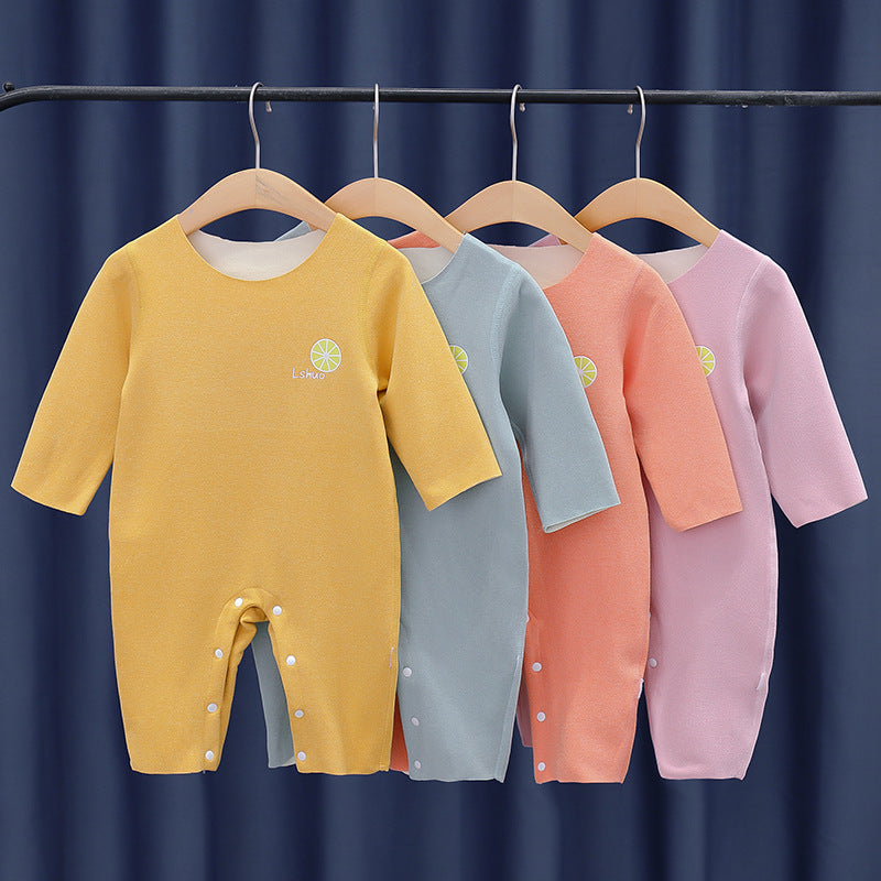 Kids Baby Boys Girls Spring Autumn Cute Long Sleeve Romper