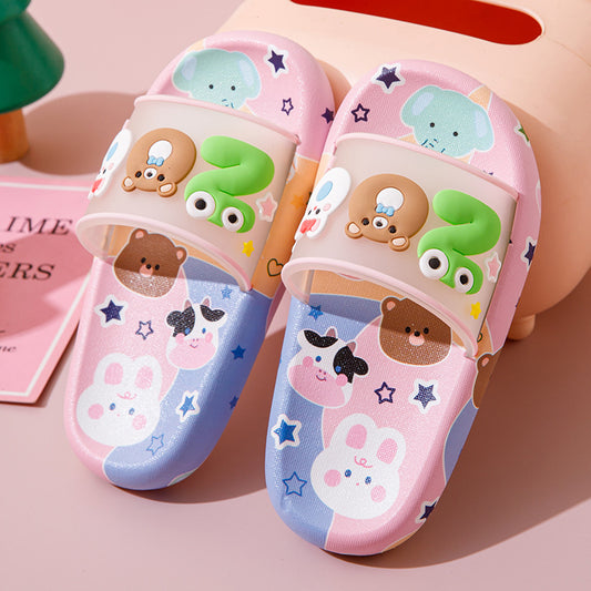 Summer Children Cartoon Slippers