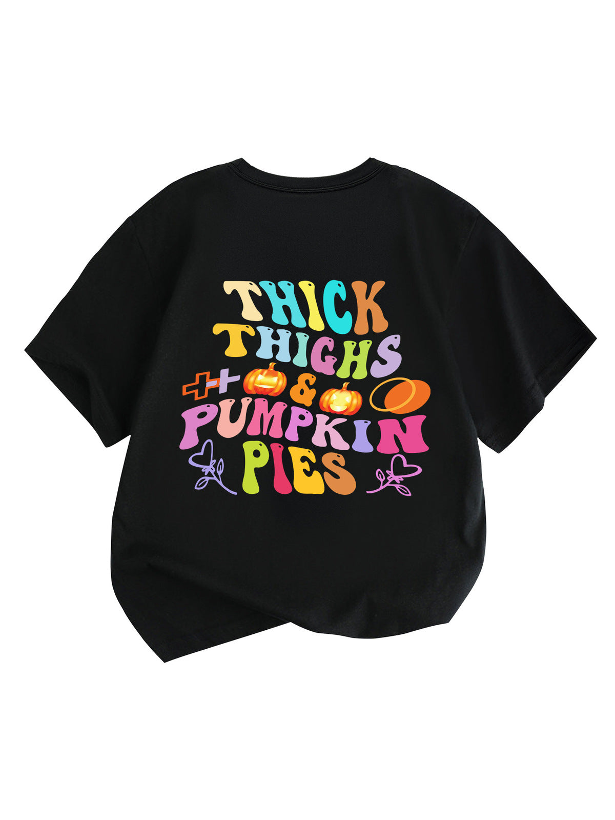 Kids Toddler Boys Girls Alphabet Print Short Sleeve T-Shirt