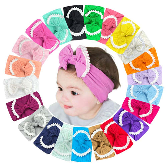 Baby Cute Color Matching Bow Hair Band