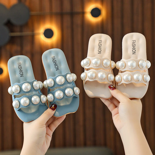 Children Kids Toddlers Girls Non-Slip Slippers Shoes