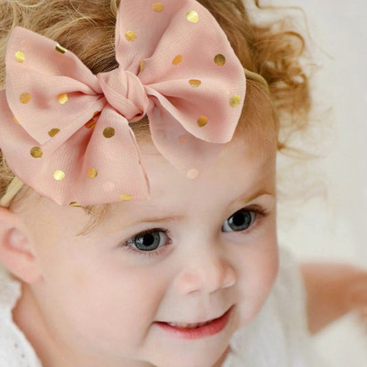 Kids Girls Cute Bow Hair Band