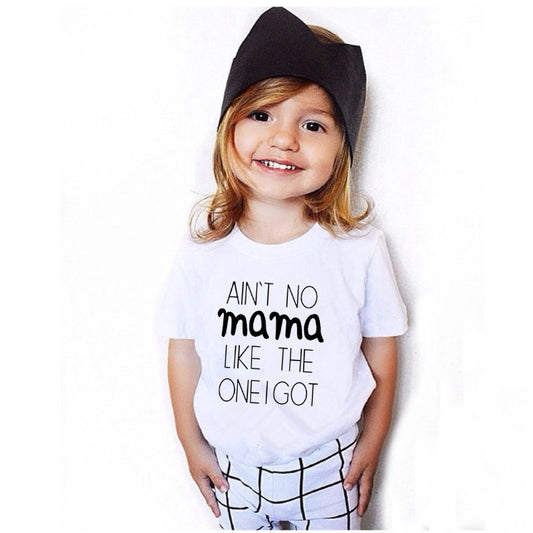 Children Kids Toddlers girls boys Short Sleeve T-Shirt