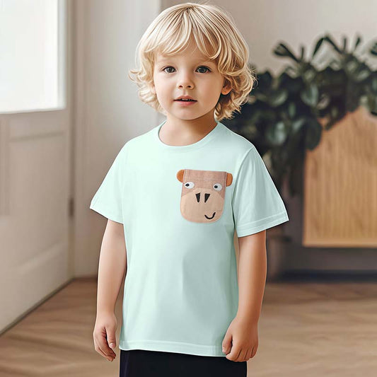 Kids Toddler Unisex Casual Cartoon Short Sleeve T-Shirt