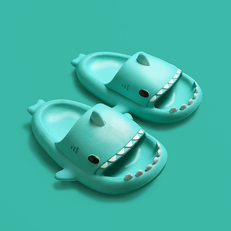 Kids Fashion Three-Dimensional Shark Non-Slip Soft Bottom Slippers
