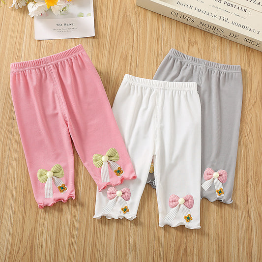 Children Kids Baby Fashion Girls Casual Basic Leggings Shorts