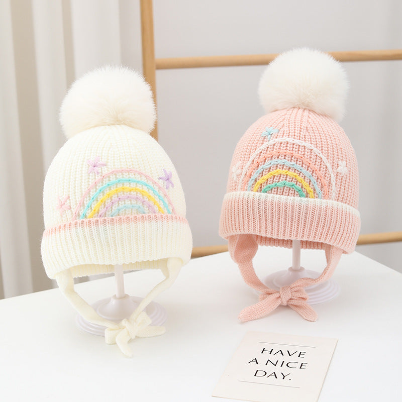Autumn And Winter Warm Baby Knitted Hat