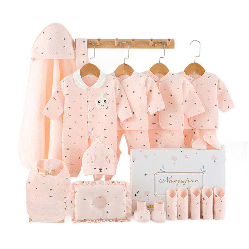 24Pcs Baby Products Set Newborn Clothes Set Gift
