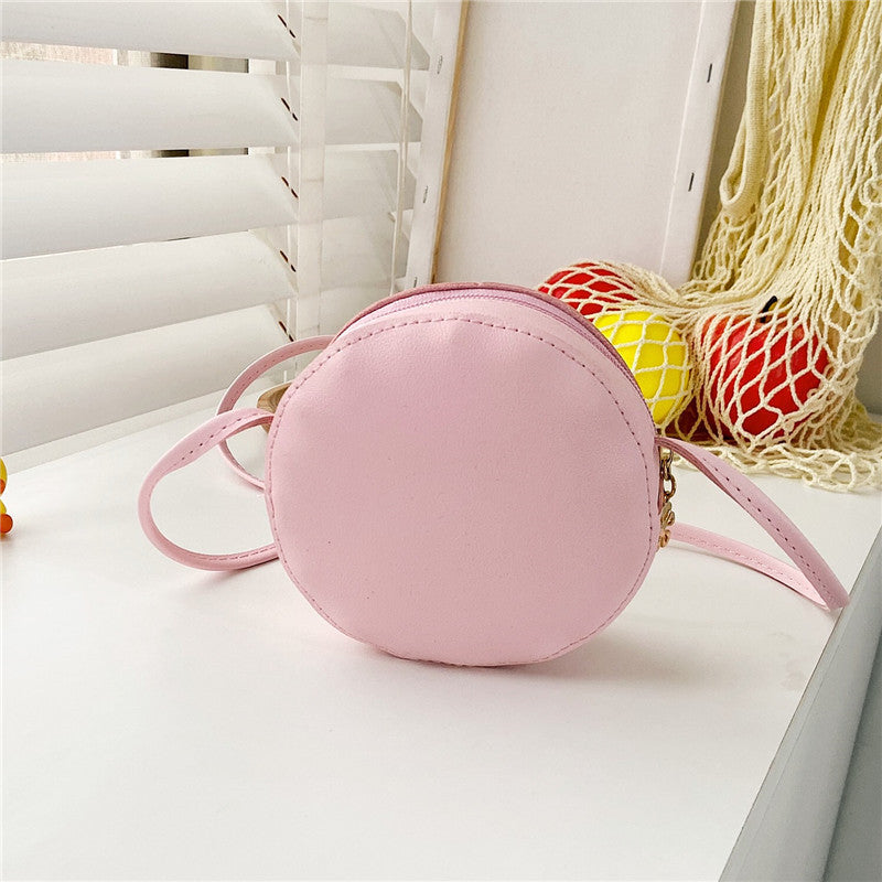 Kids Cute Round Crossbody Bag