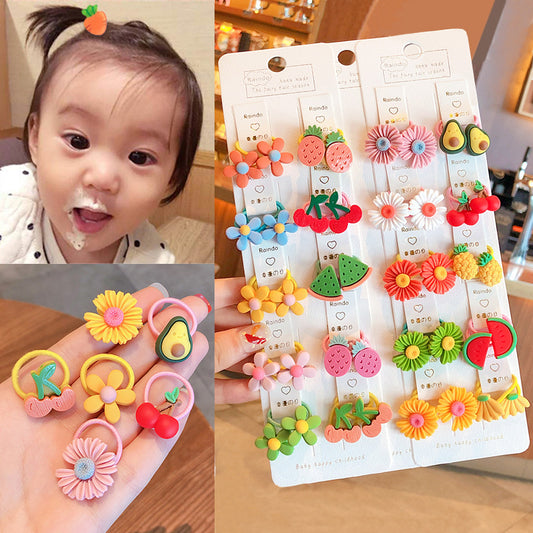 Kids Girls Cute Sweet Hair Rings