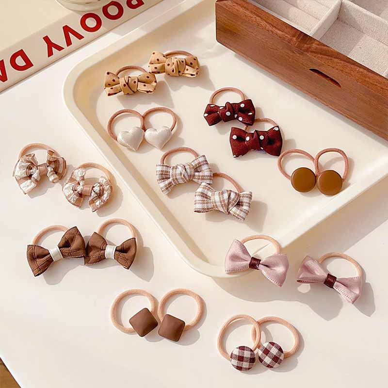 Kids Girls Cute Sweet Hair Rings