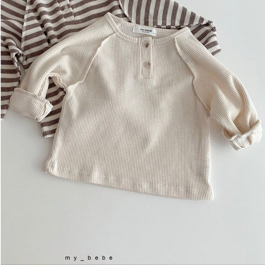 Toddler Baby Infant Boys Girls Raglan Sleeve T-Shirt