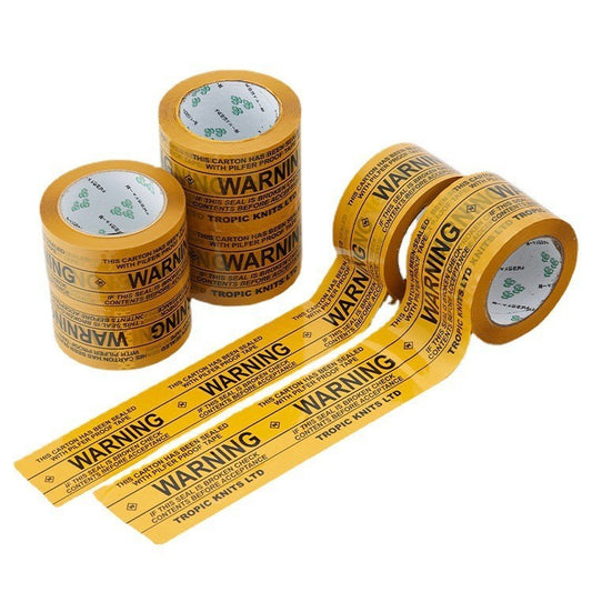Warning Words Sealing Fragile Goods Packaging Sealing Tape