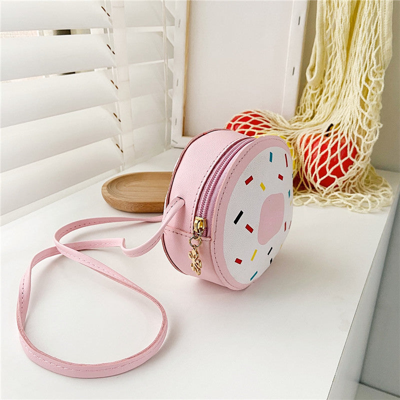 Kids Cute Round Crossbody Bag