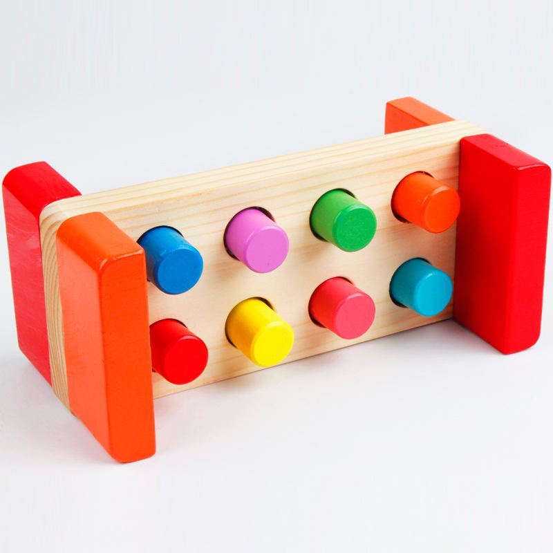 Children Kids Baby Fashion Development Beat Tru Wooden Toys