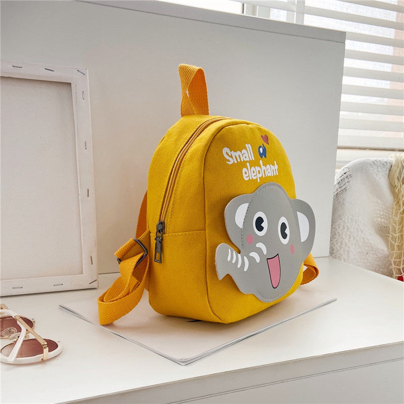 Kids Unisex Cute Cartoon Canvas School Bags