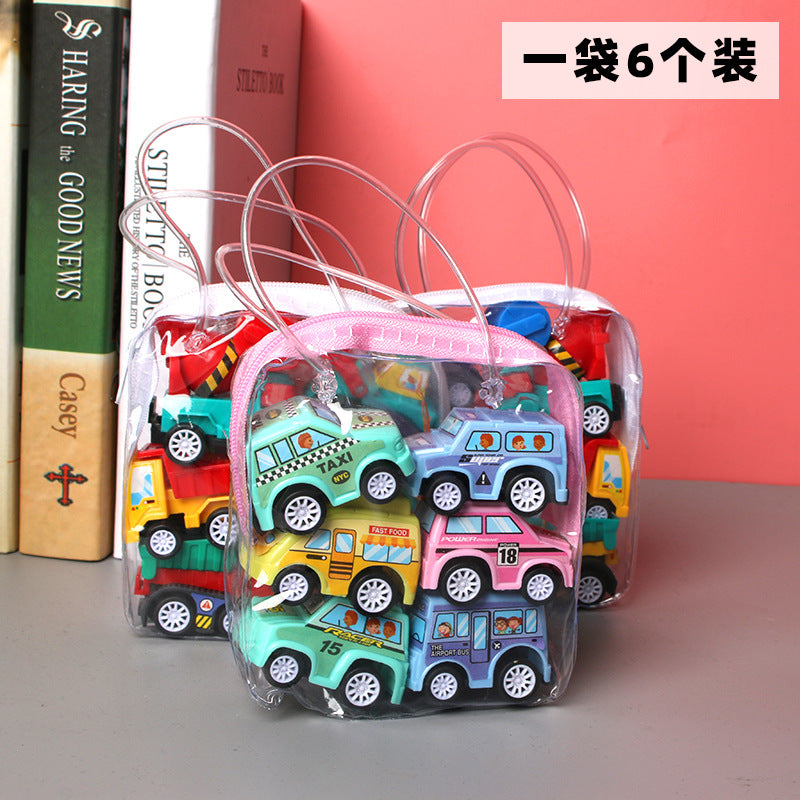 Kids Cartoon Mini Inertia Back Toy Car