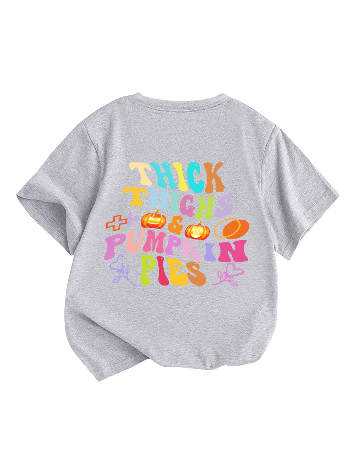 Kids Toddler Boys Girls Alphabet Print Short Sleeve T-Shirt
