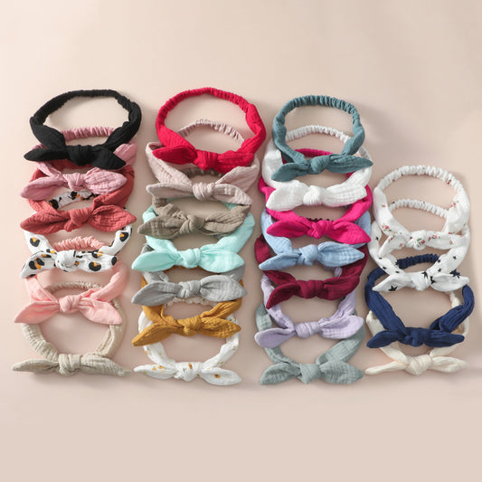 Toddlers Newborn Kid Baby Fashion Girls Bowknot Headband Hair Accessories