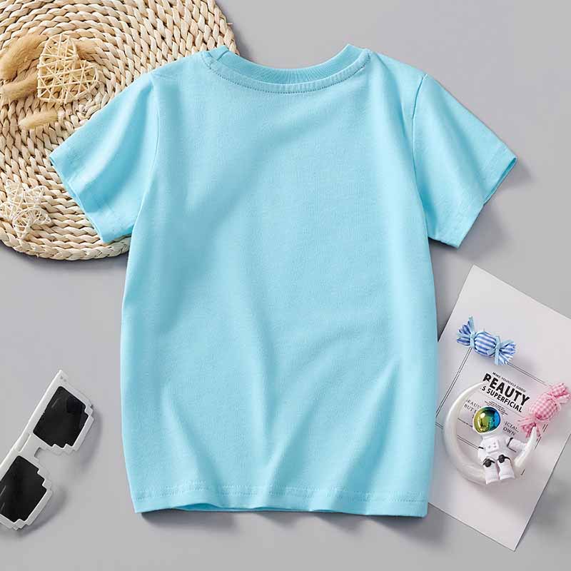 Kids Toddler Boys Casual Cute Cartoon Shark Print Short Sleeve T-Shirt
