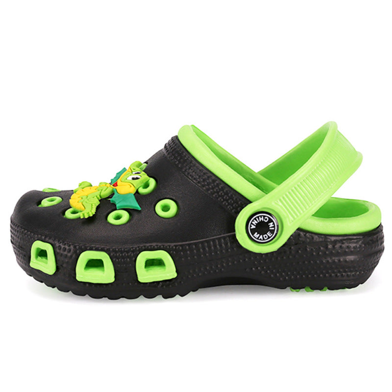 Kids Cartoon Hole Non-Slip Soft Bottom Slippers