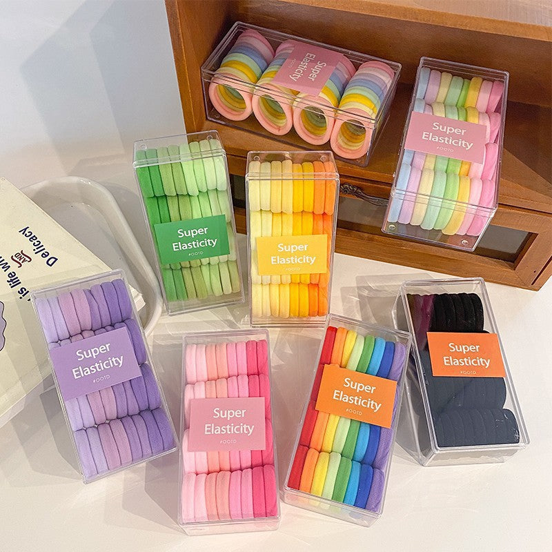 Children Fashion Multicolor Elastic Hair Accessories