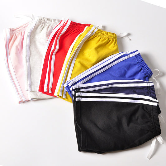 Children Kids Baby Fashion Girls Boys Casual Basics Stripes Shorts