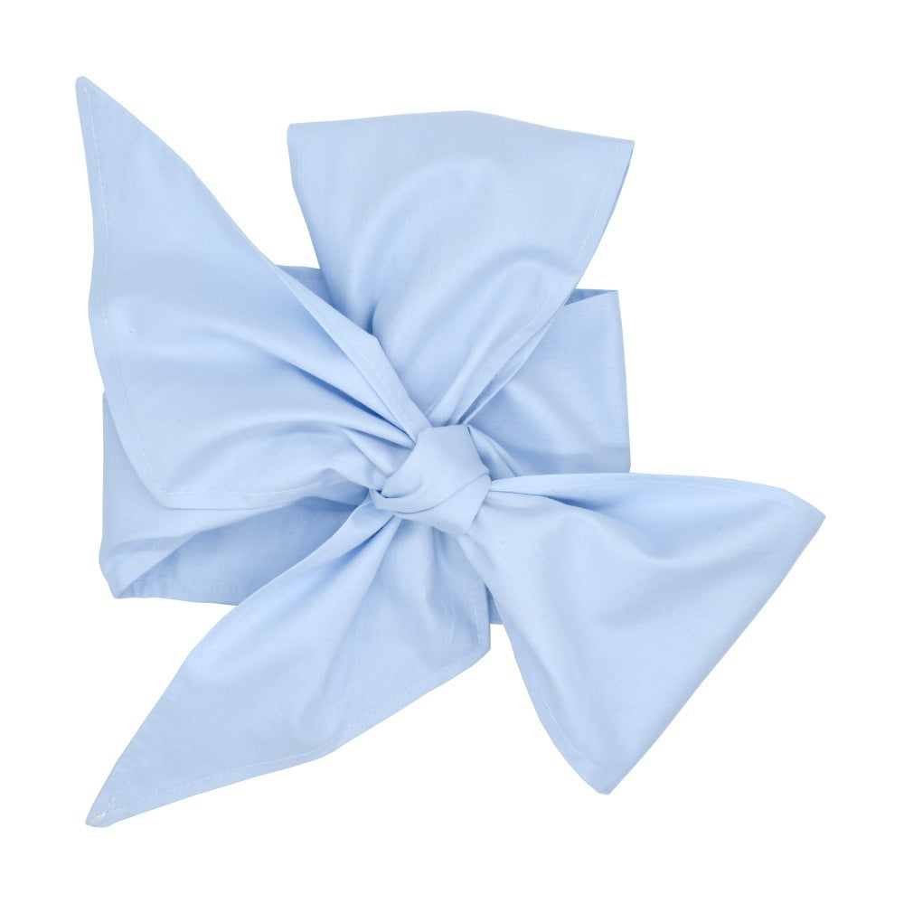 Newborn Swaddling Towel Bow Decorative Belt