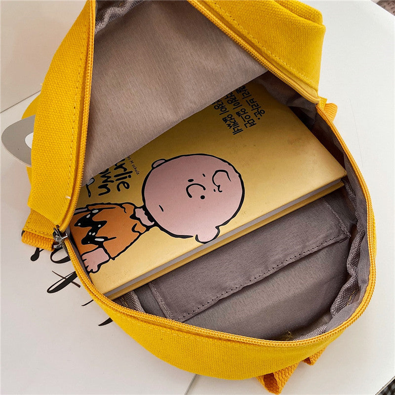 Kids Unisex Cute Cartoon Canvas School Bags
