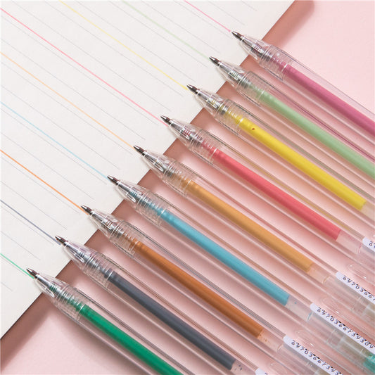 9Pcs/Set Creative Multicolor Pen