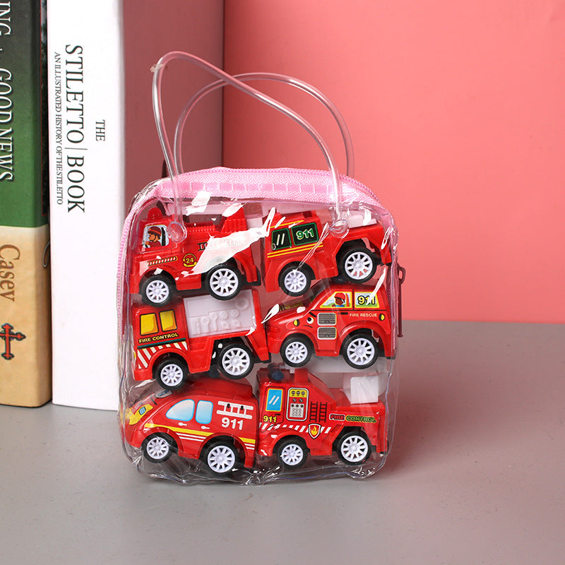 Kids Cartoon Mini Inertia Back Toy Car