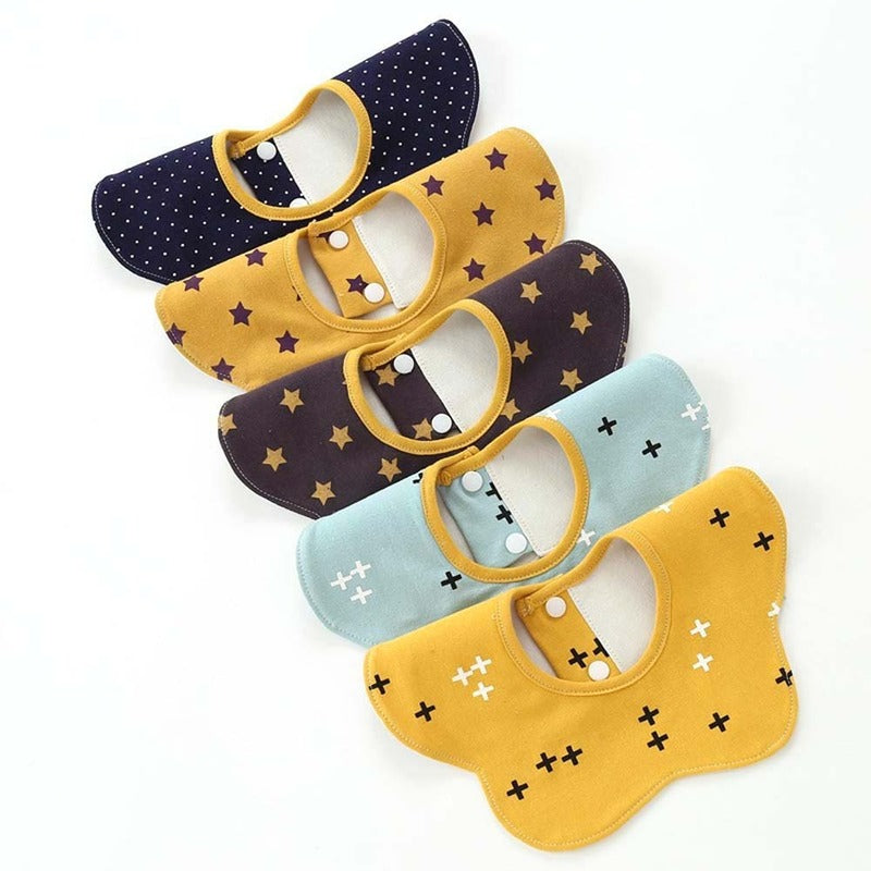 Baby Accessories Feeding Infant Towel Round Kids Scarf 360 Degree Baby Bibs Burp Cloths Saliva Towel Bandana