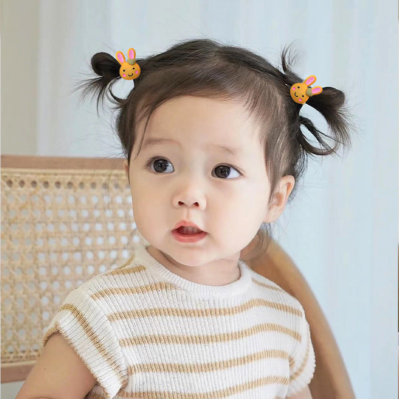 Kids Girls Cute Sweet Cartoon Hair Rings