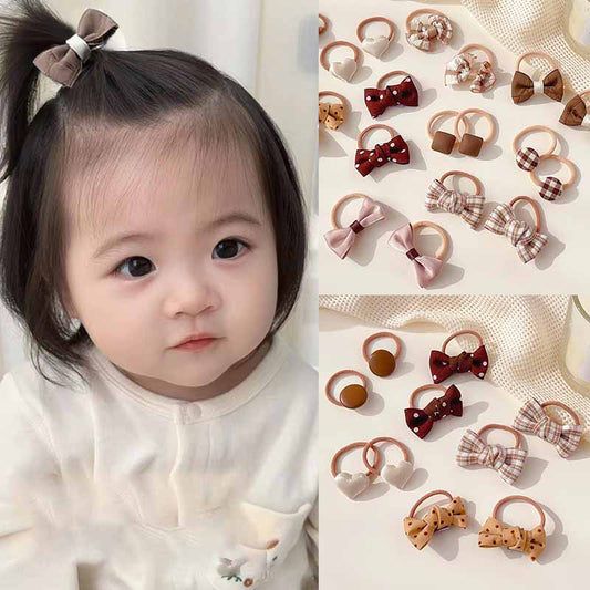 Kids Girls Cute Sweet Hair Rings