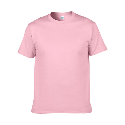 Children Casual Solid Color Short Sleeve T-Shirt Custom Logo