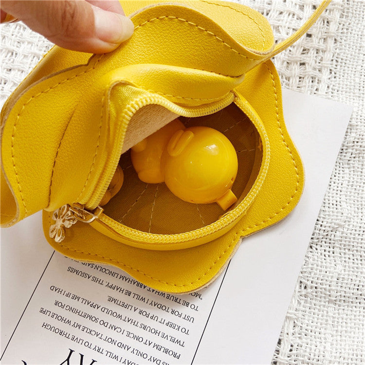 Kids Cute Petal Crossbody Bag
